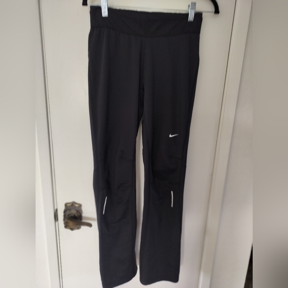Nike Dri-Fit XS Black Zip Leg Athletic Leggings Yoga Pants